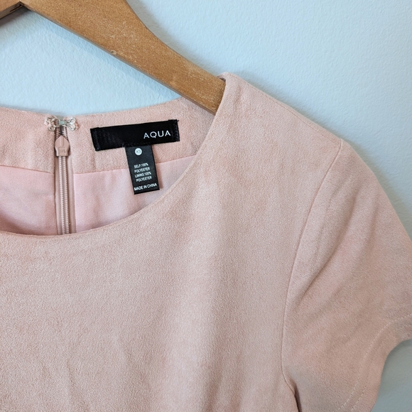 Aqua Pink Short Sleeve Dress - Picture 2 of 4